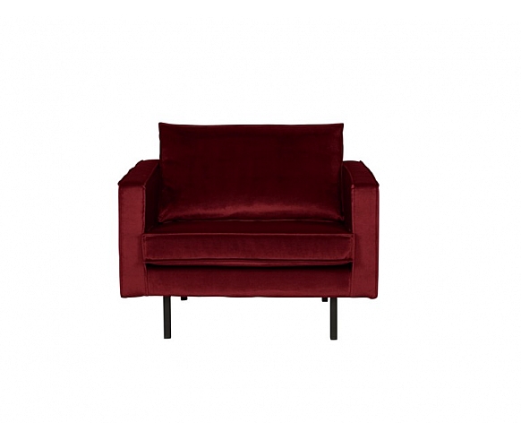 Rodeo velvet armchair